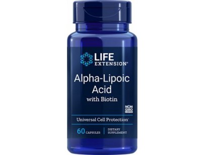 Life Extension Alpha Lipoic Acid w Biotin