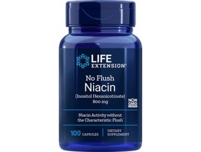 Life Extension No-Flush Niacin 640mg