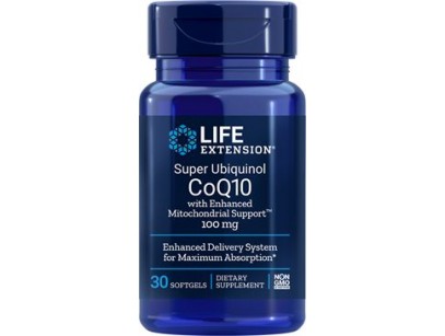 Life Extension Super Ubiquinol CoQ10 with Enhanced Mitochondrial Support™ 100mg